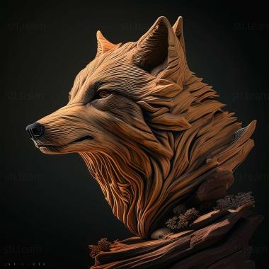 3D model WolfQuest (STL)